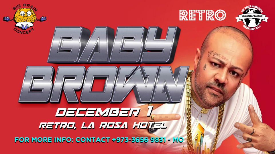 Baby Brown live at Retro