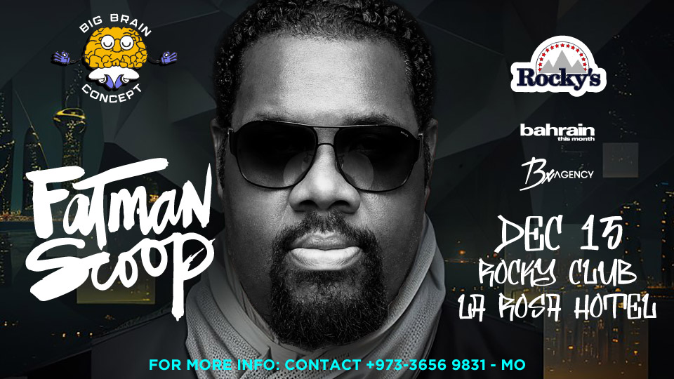Fatman Scoop live event